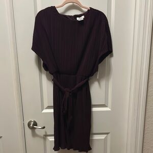 NWT Elegant Purple Women's Dress by DKNY in a US 4